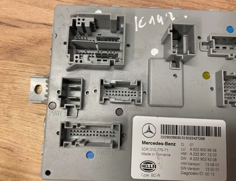 MERCEDES-BENZ C-Class W205/S205/C205 (2014-2023) Iné riadiace jednotky A2229009808,5DK010775 33534540