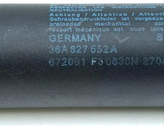 BENTLEY Bentayga 1 generation (2015-2024) Left Side Tailgate Gas Strut 36A827552A 33569574