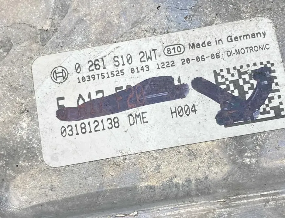 BMW 3 Series G20/G21/G28 (2018-2024) Engine Control Unit ECU 5A17F20,0261S102WT 34203780