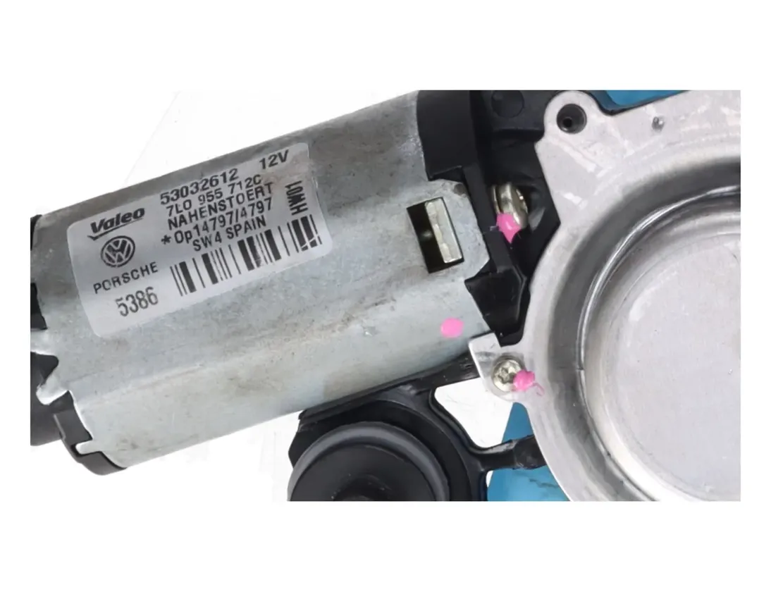 VOLKSWAGEN Touareg 1 generation (2002-2010) Motor stierača zadného okna 7L0955712C 34281882