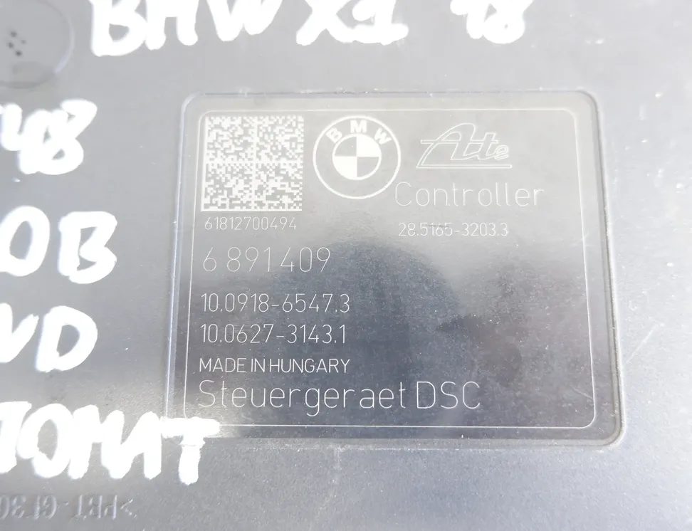 BMW X1 F48/F49 (2015-2023) Абс блок 6891408,6891409 4230840