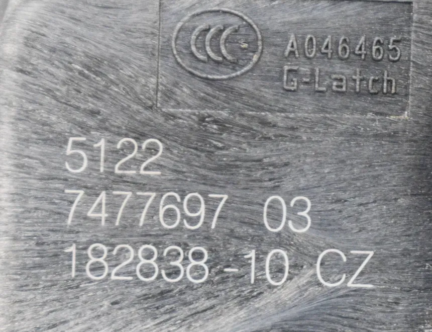 BMW 5 Series G30/G31 (2016-2023) Zámok ľavých zadných dverí 7477697 10003758