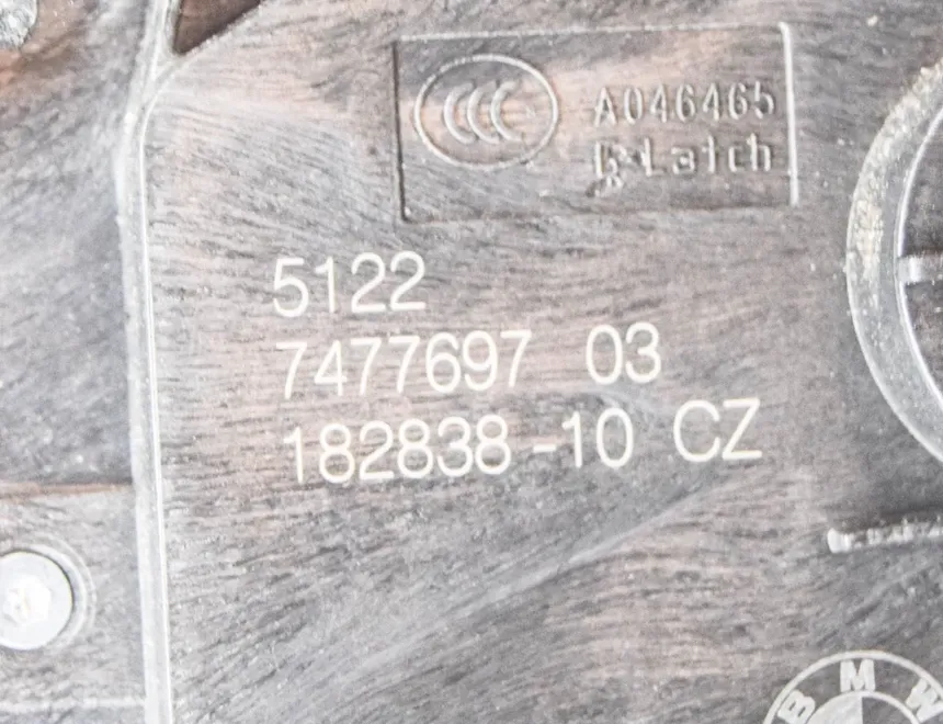 BMW 6 Series G32 (2017-2024) Zámok ľavých zadných dverí 182838-10,7477697 11624865