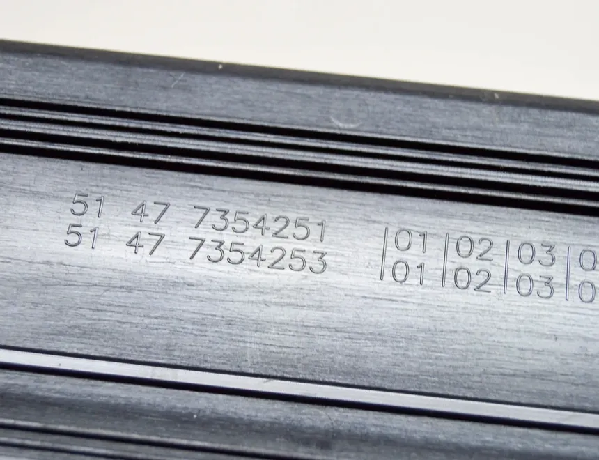 BMW X3 F25 (2010-2017) Отделка переднего правого порога 8060406,7354251,7354253 17179209