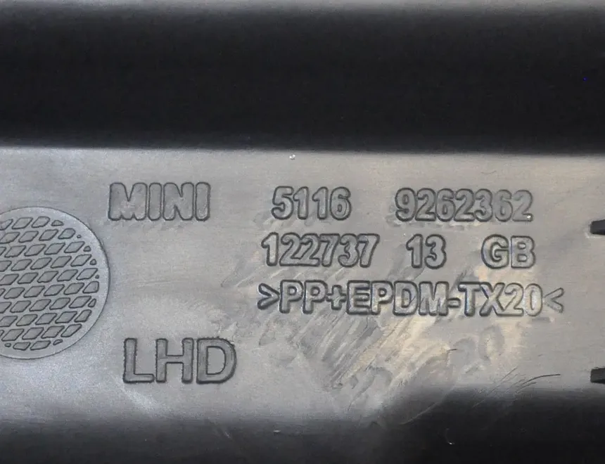 MINI Cooper F56 (2013-2020) Rukavice Box 9262362 1987587