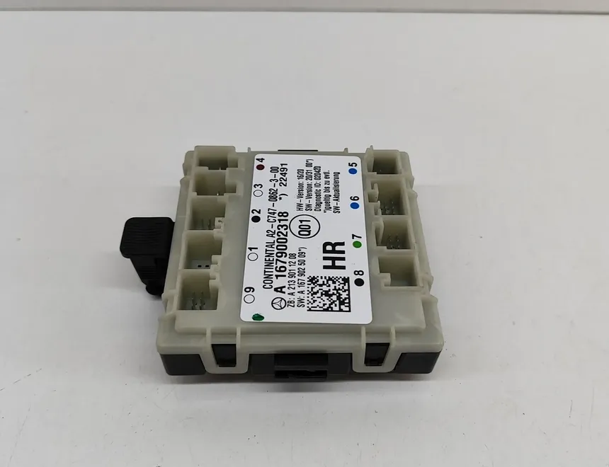 MERCEDES-BENZ GLE W167 (2019-2024) Ovládacia jednotka pravých zadných dverí A2139011208,A1679025009,A2C7470862300,A1679002318 24709290