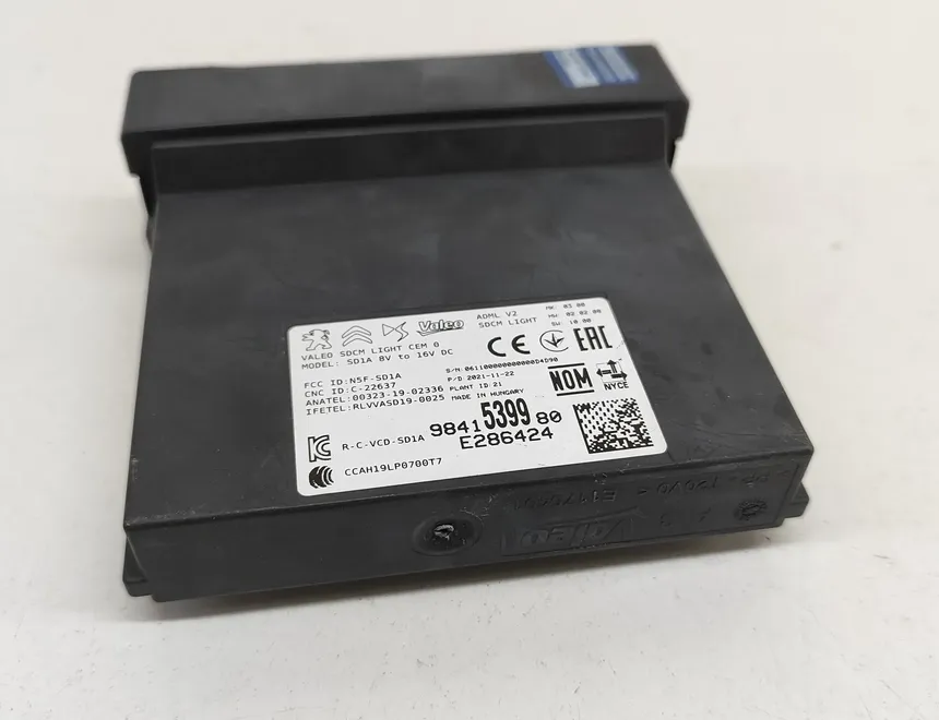 PEUGEOT 2008 2 generation (2019-2023) Ovládacia jednotka svetlometov E286424,9841539980 28136571