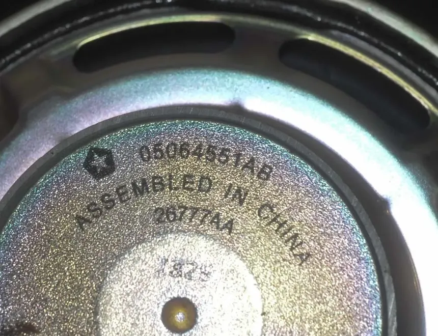 DODGE Challenger 3 generation (2008-2024) Колонка дверей задняя левая 05064551AB 2941528