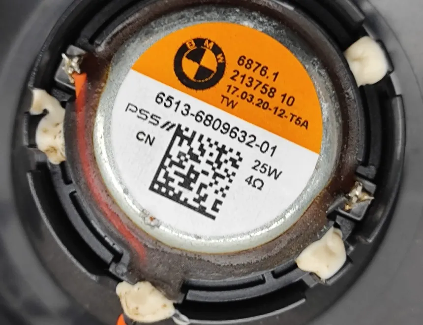 BMW X5 G05/G18 (2018-2024) Zadný ľavý reproduktor dverí 6809632,2622519,2622517 30963640