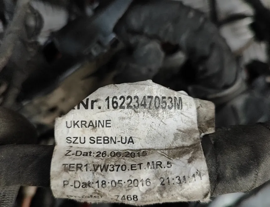 VOLKSWAGEN Golf 7 generation (2012-2024) Káblový zväzok motora 5Q1971111AA,5G0927903S,5Q0907361C 31036047