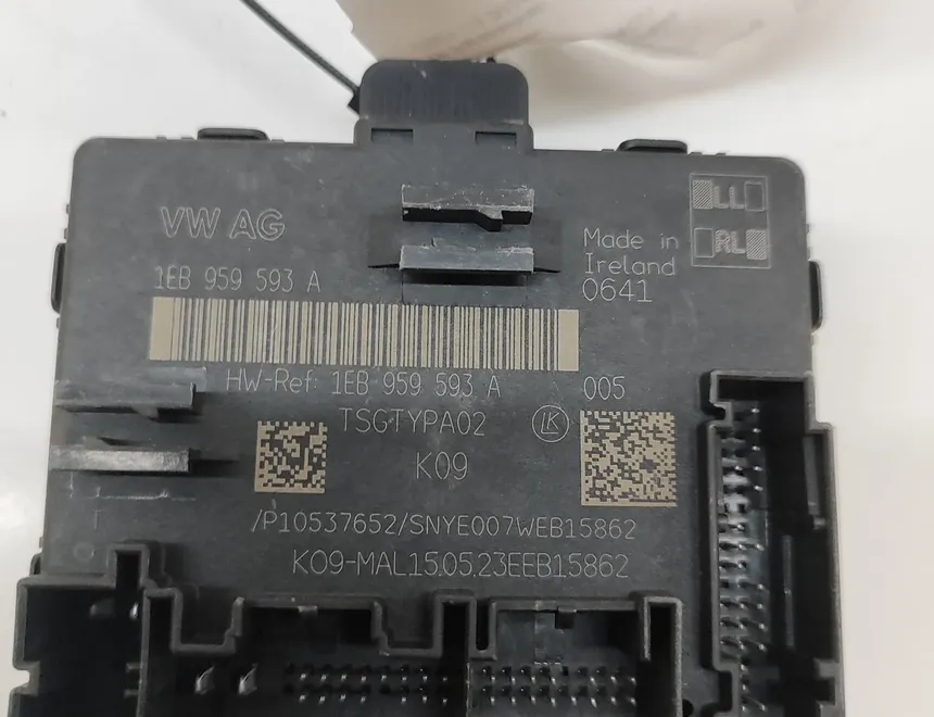 AUDI Q4 Sportback e-tron 1 generation (2021-2024) Front Left Door Control Unit 1EB959593A 31846885