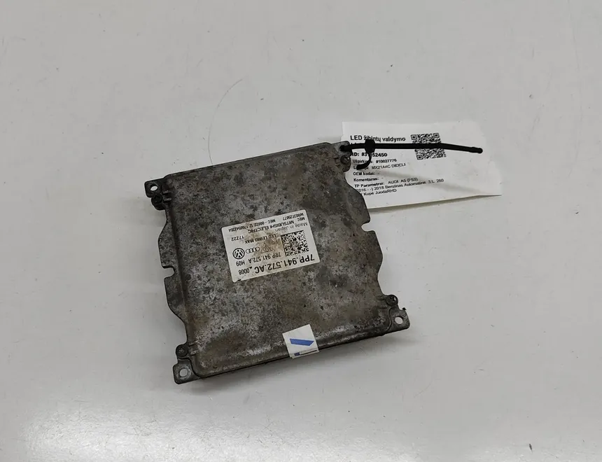 AUDI A5 F5 (2016-2024) LED Lights Control Unit 7PP941572A,7PP941572AC 31952450