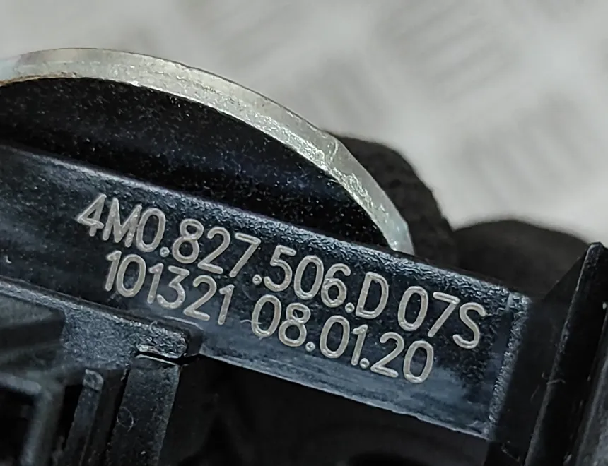 AUDI Q7 4M (2015-2024) Tailgate Boot Lock 4M0827887C,4M0827506D 31967996