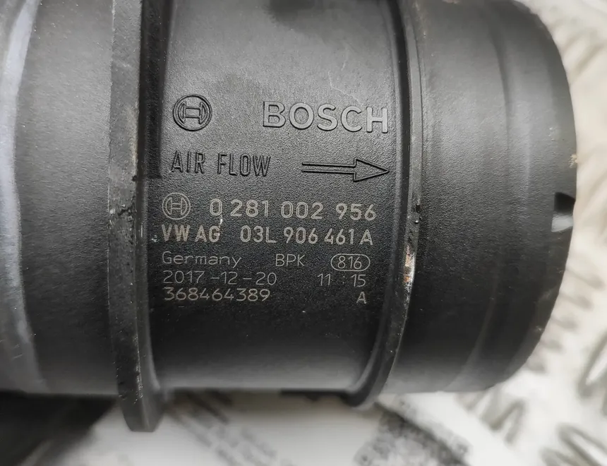 SKODA Octavia 3 generation (2013-2020) Mass Air Flow Sensor MAF 03L906461A,0281002956 33096230