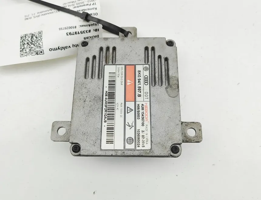 AUDI A3 8V (2012-2020) Xenon Light Control Unit 8K0941597B,1036060024 33519793