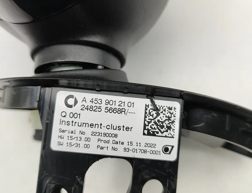 SMART Fortwo 3 generation (2014-2023) Спидометр A4539012101,248255668R 33586059