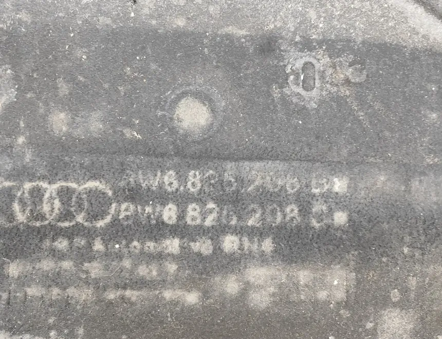 AUDI A5 Sportback F5 (2016-2024) Rear Right Bottom Protection 8W6825208B,8W6825208C 33690991