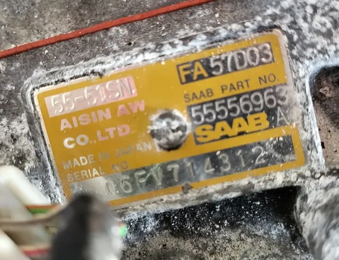SAAB 95 1 generation (1959-1977) Gearbox 55556963 33117177