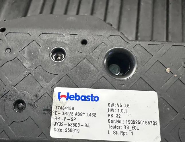 LAND ROVER Discovery 5 generation (2016-2024) Motor strešného okna JY3253508BA,1743415A,1731171D,02879755,1743418JLC06 33492650