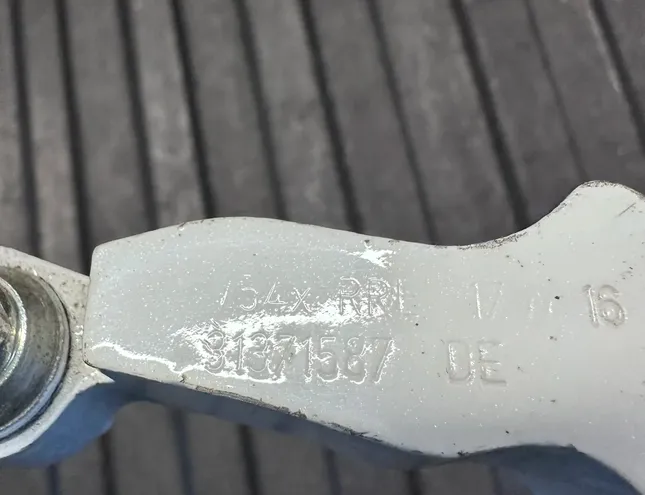 VOLVO S90 2 generation (2016-2023) Rear Right Door Hinge 31371587,A046572 33493981