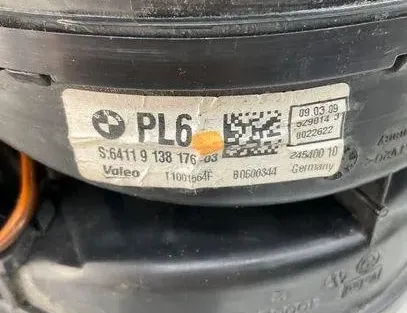 BMW 7 Series F01/F02 (2008-2015) Interiérový ohrievač 9138176 20632135