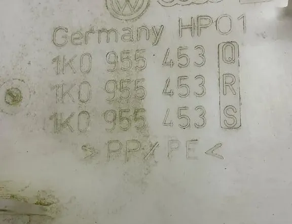 VOLKSWAGEN Golf 7 generation (2012-2024) Nádrž na ostrekovač okien 1K0955453Q 34448900