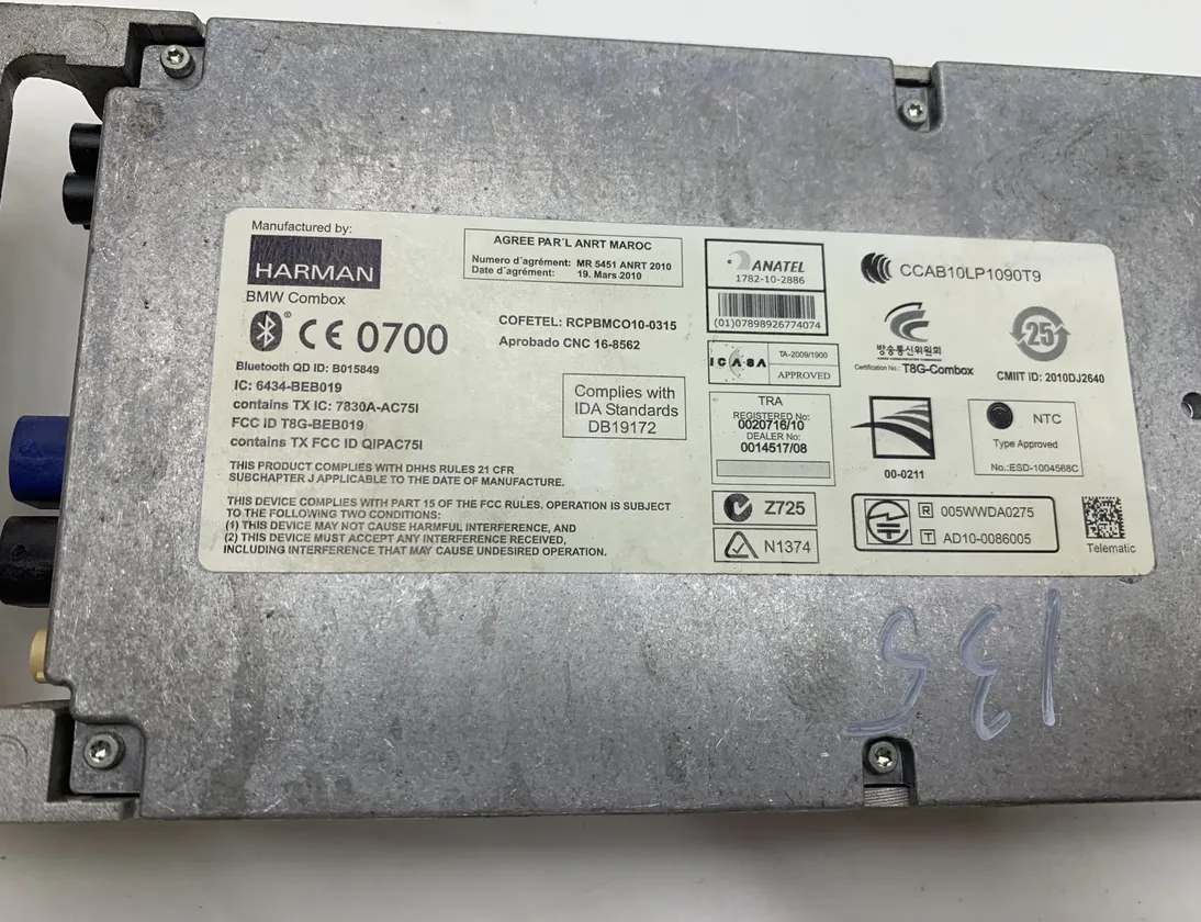 BMW X3 F25 (2010-2017) Bluetooth Control Unit 9251739-01,9251739 25833252