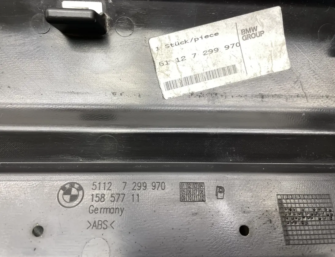 BMW 5 Series F10/F11 (2009-2017) Средний кронштейн бампера задний 51127299970,7299970 30398900