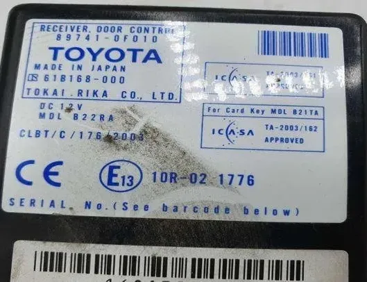 TOYOTA Corolla Verso 1 generation (2001-2009) Predná pravá dverová ovládacia jednotka 61B168000,E1310R021776,897410F010 25504325