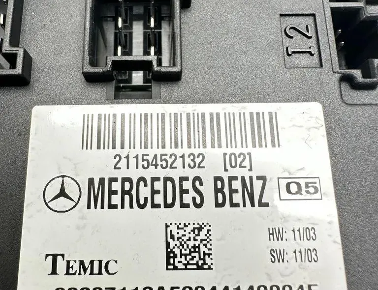 MERCEDES-BENZ E-Class W211/S211 (2002-2009) Komfortná ovládacia jednotka 2115452132 34142808