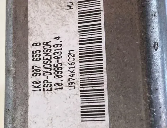 VOLKSWAGEN Touran 1 generation (2003-2015) Датчик ускорения 8974K1602M,1K0907655B 33210576