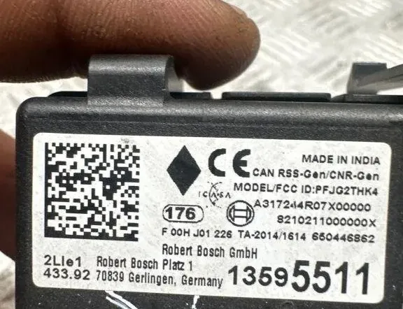 OPEL Astra K (2015-2021) Iné riadiace jednotky 13595511,8210211000000X 30511157