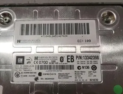 OPEL Insignia A (2008-2016) Bluetooth Control Unit 366821429,13342398 27018500