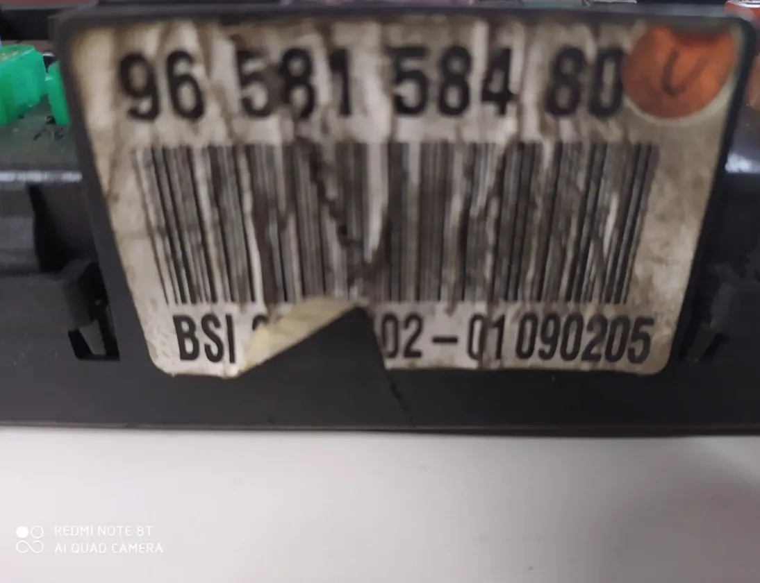 CITROËN C4 1 generation (2004-2011) Блок управления Комфорт 9658158480 28605103