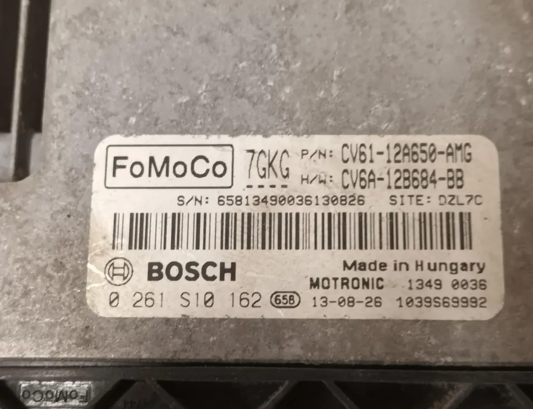 FORD Focus 3 generation (2011-2020) Блок управления двигателем 0261S10162 28753014