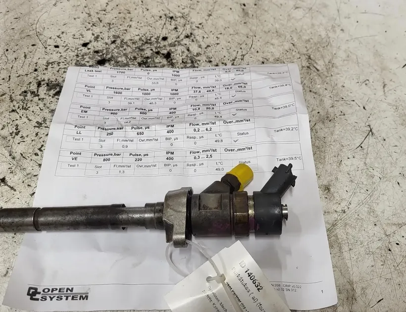 PEUGEOT Partner 1 generation (1996-2012) Fuel Injector 0445110239 28783846