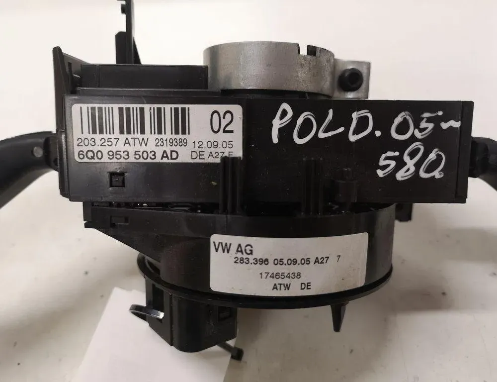 VOLKSWAGEN Polo 4 generation (2001-2009) Indicator Wiper Stalk Switch 6Q0953503AD 30903755
