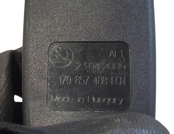 SKODA Octavia 2 generation (2004-2013) Застежка сиденья задняя левая 1Z0857488 33811973