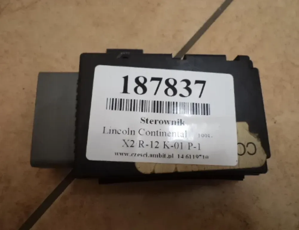 LINCOLN Continental Headlight Switch Control Unit 24491764