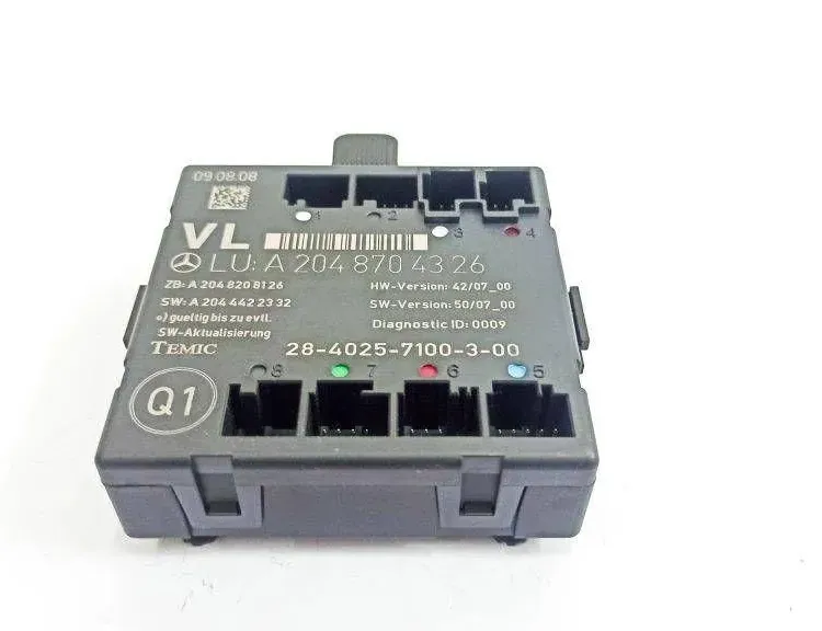 MERCEDES-BENZ C-Class W204/S204/C204 (2004-2015) Predná pravá dverová ovládacia jednotka A2048208126,A2044422332,2840257100300,A2048704326 34025093