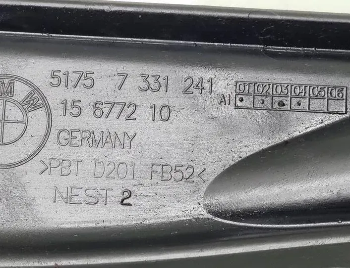 BMW 3 Series F30/F31 (2011-2020) Iné diely motorového priestoru 51757331241 21319586