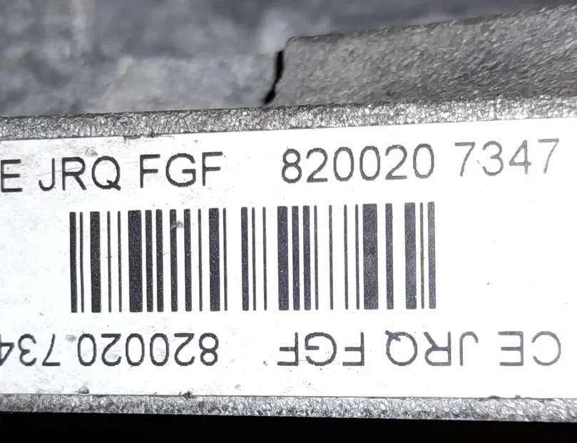 RENAULT Laguna 2 generation (2001-2007) Коробка передач JR5123,7701717721,8200207347 33512715