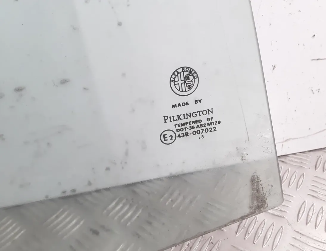 ALFA ROMEO 156 932 (1997-2007) Стекло задней праой двери DOT36AS2M129,43R007022 11667799