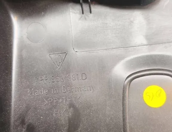 PORSCHE Cayenne 958 (2010-2018) Ostatné vnútorné časti 7PP863081D 33891497