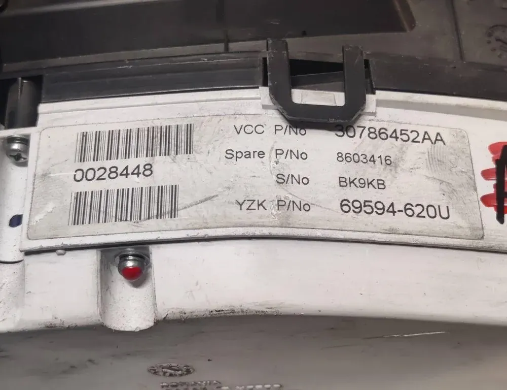 VOLVO S80 2 generation (2006-2020) Rýchlosťomer 30786452AA 33129048
