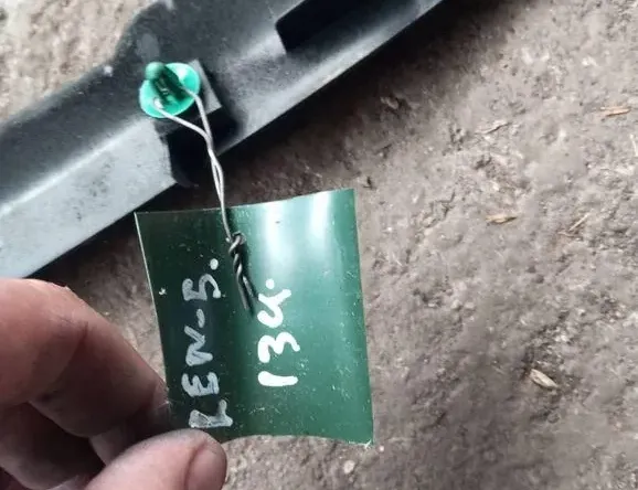 VOLVO XC60 Rear Left Bumper Molding 30698634 33154704