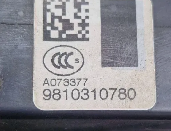 CITROËN C4 Picasso 2 generation (2013-2018) Zámok pravých zadných dverí 9810310780 30566110