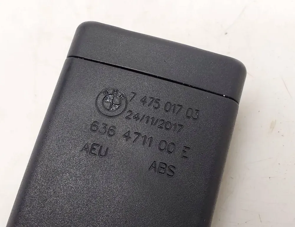 BMW 5 Series G30/G31 (2016-2023) Ľavá zadná sedačka pracka 7475017 33581694