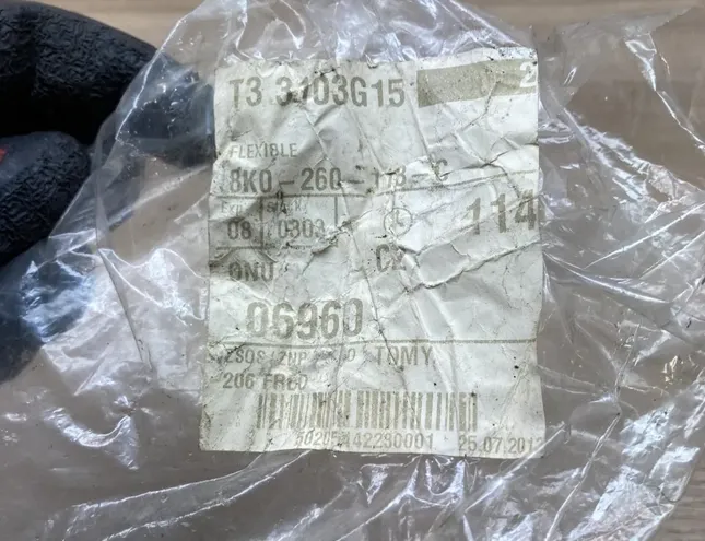 PEUGEOT 406 1 generation (1995-2004) Držiak sacej hadice 4011656B,0212281B,T33103G15 34431171