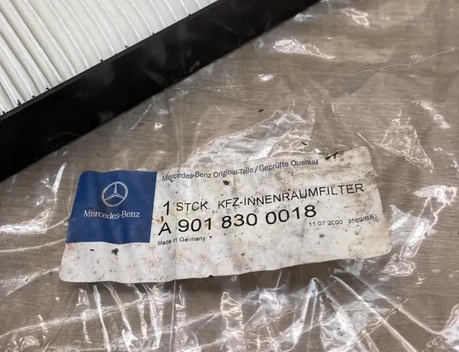 MERCEDES-BENZ Sprinter 1 generation (903) (1995-2006) Воздушный фильтр A9018300018 34441767